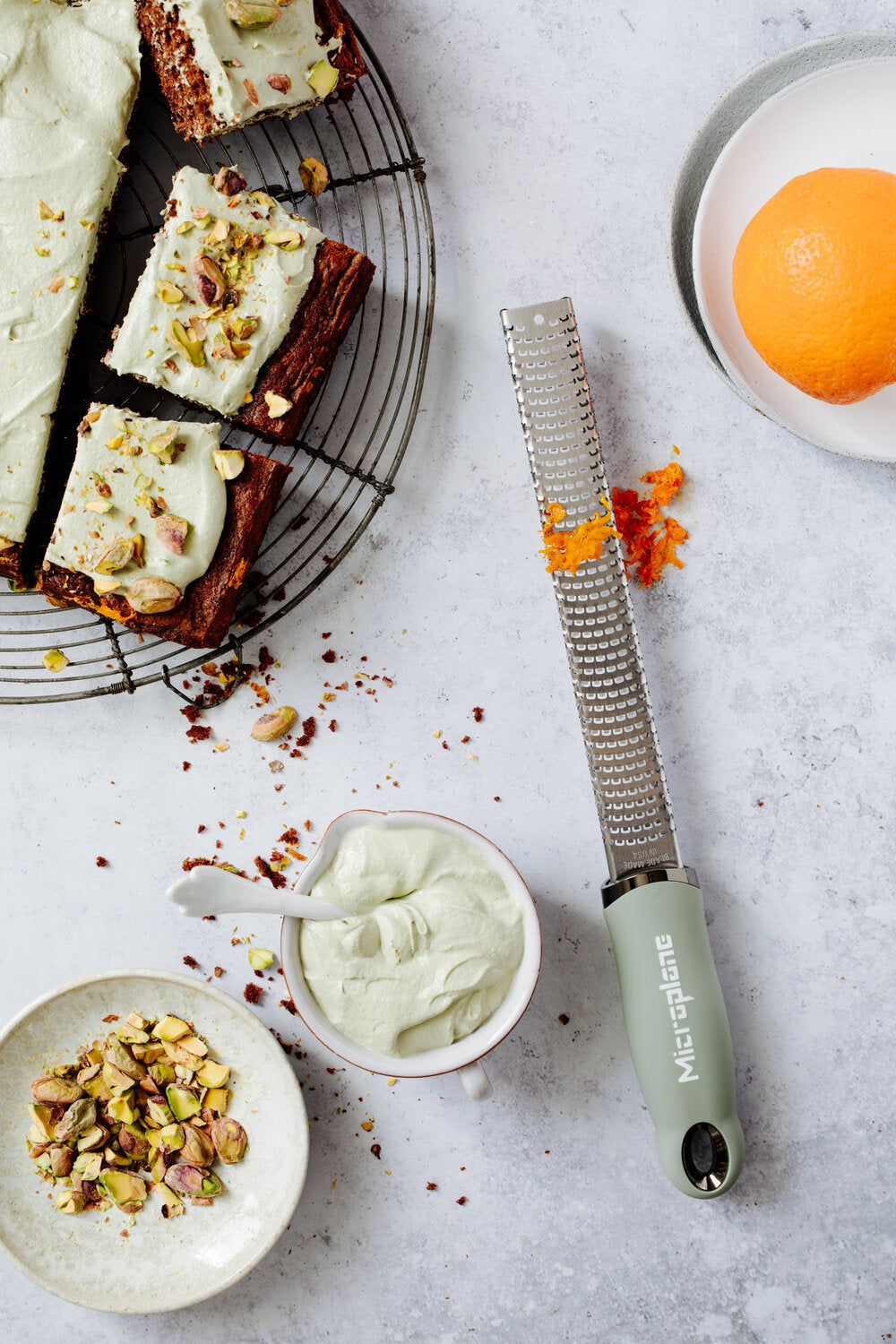 Premium rivejern - grågrøn